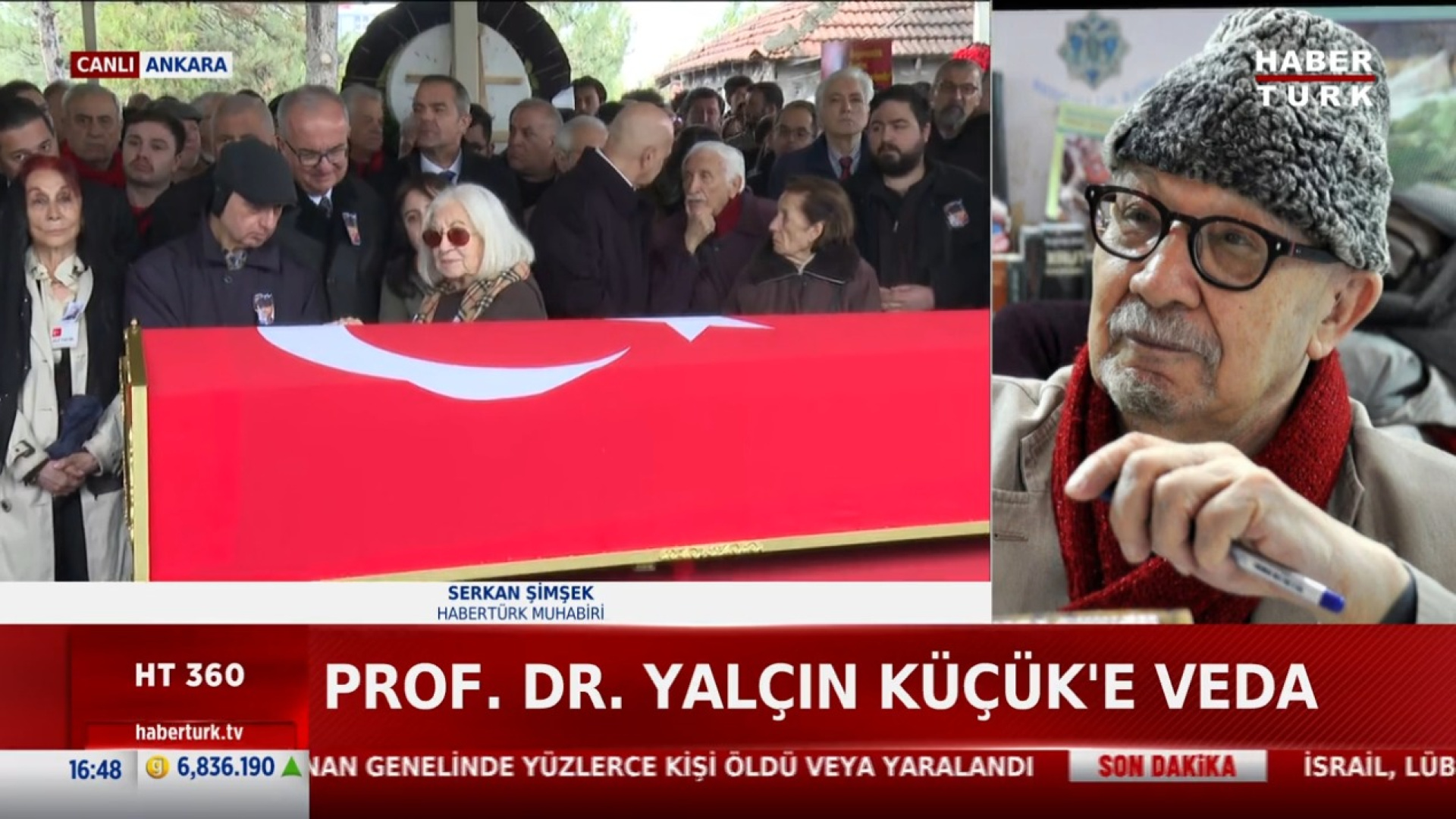 Prof. Dr. Yalçın Küçük Ankara'da Toprağa Verildi