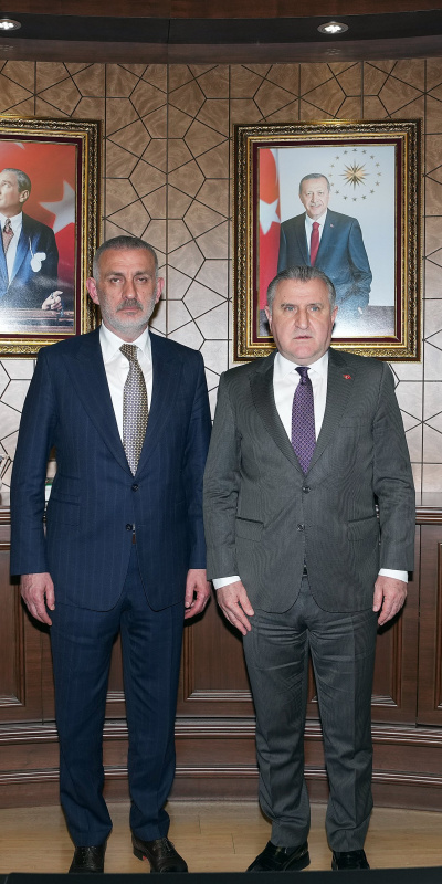 TFF Başkanı Hacıosmanoğlu, Bakan Bak'ı ziyaret etti!