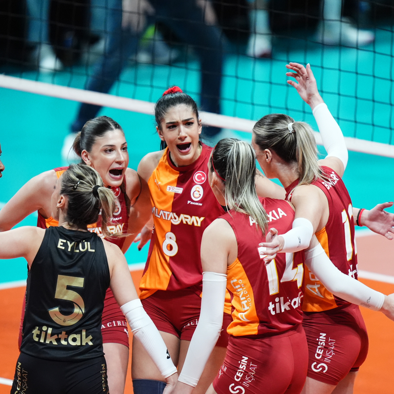 Kadınlar CEV Kupası'nda şampiyon Galatasaray Daikin!