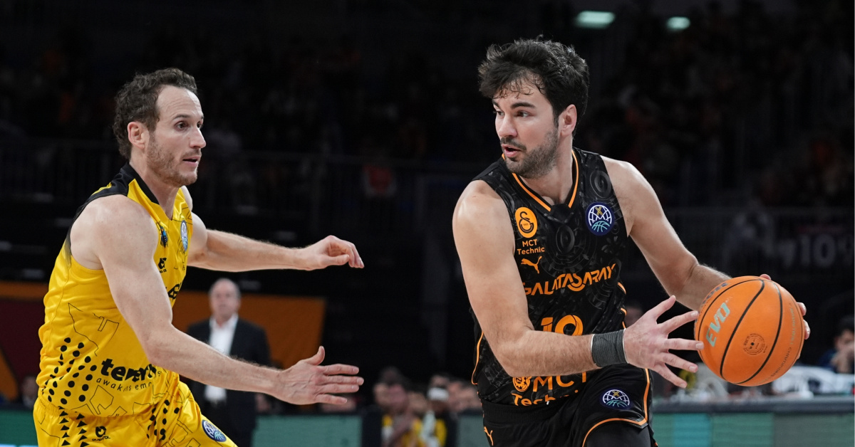Galatasaray MCT Technic 64-62 La Laguna Tenerife'yımağlup ediyor