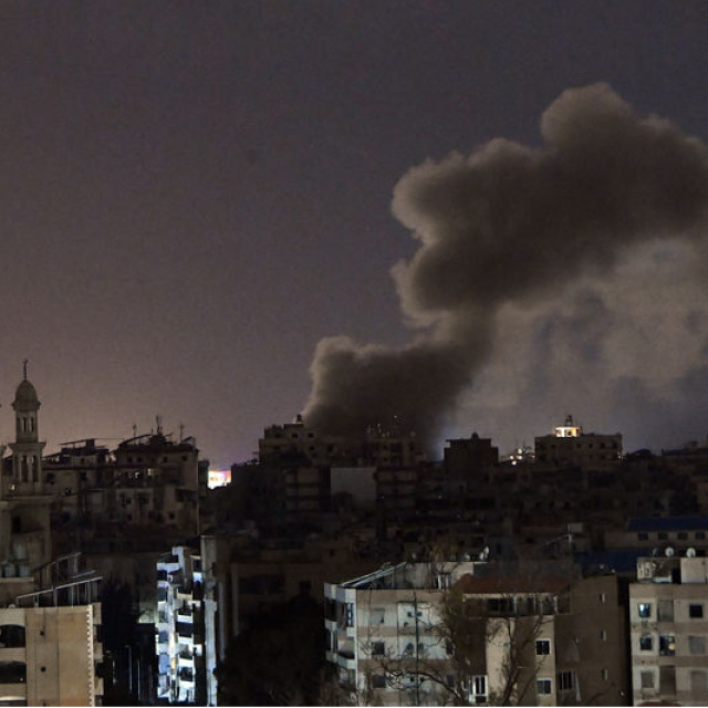 İsrail'den Beyrut'a saldırı