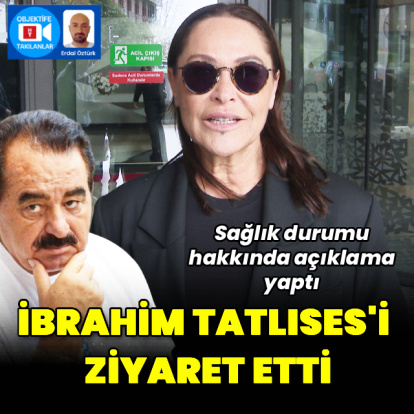 İbrahim Tatlıses'i ziyaret etti