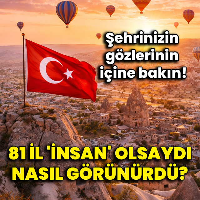 81 il 'insan' olsaydı nasıl görünürdü?