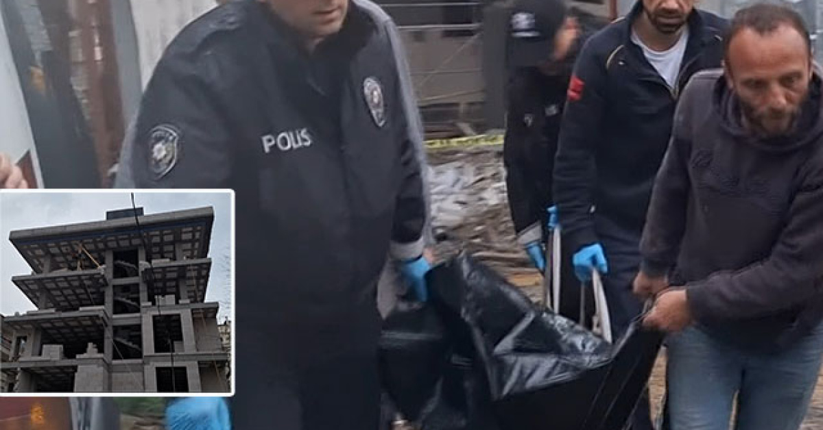 Şantiye şefi dengesini kaybedip hayatını kaybetti