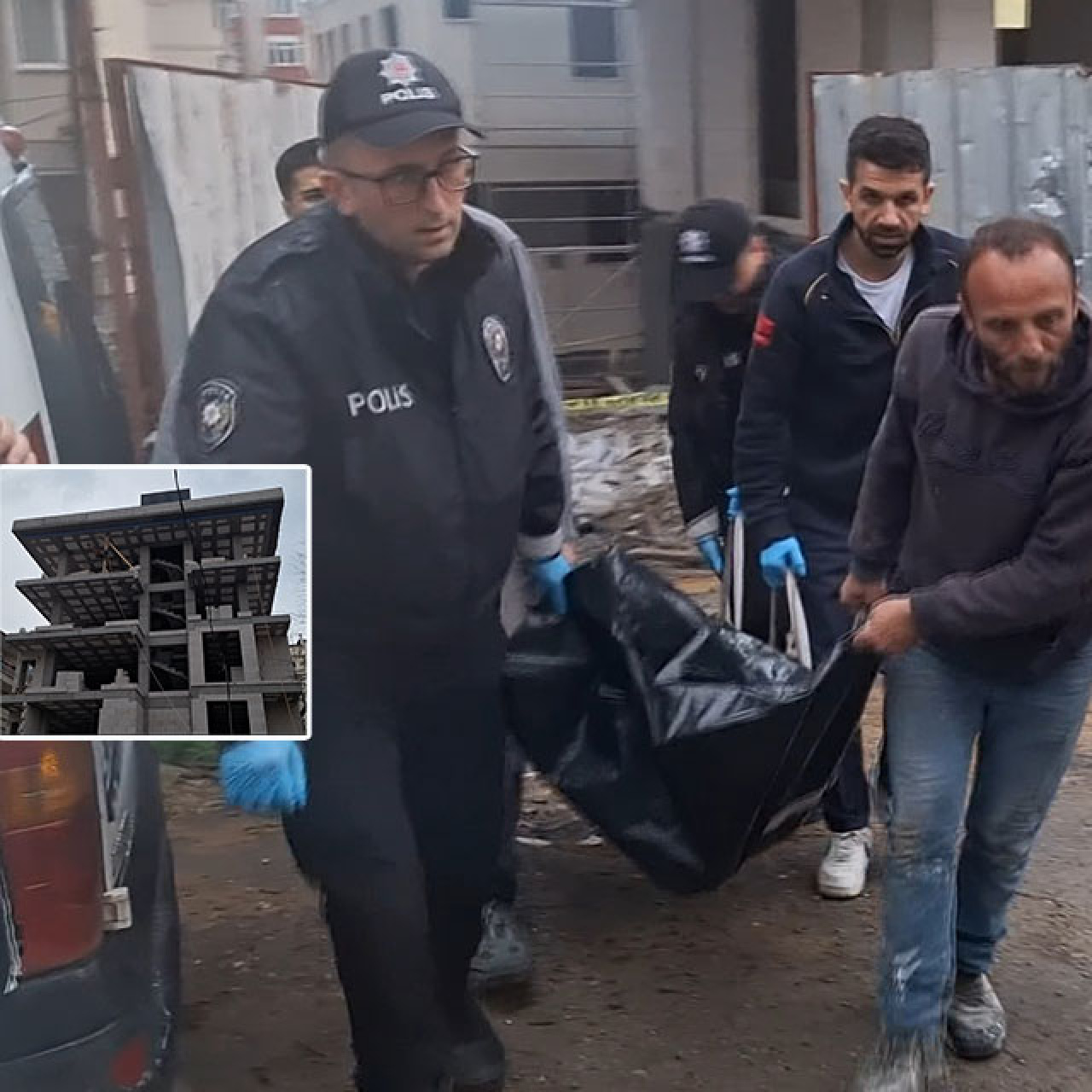 Çalışmaları görüntüye alıyordu... Şantiye şefinin trajik sonu!