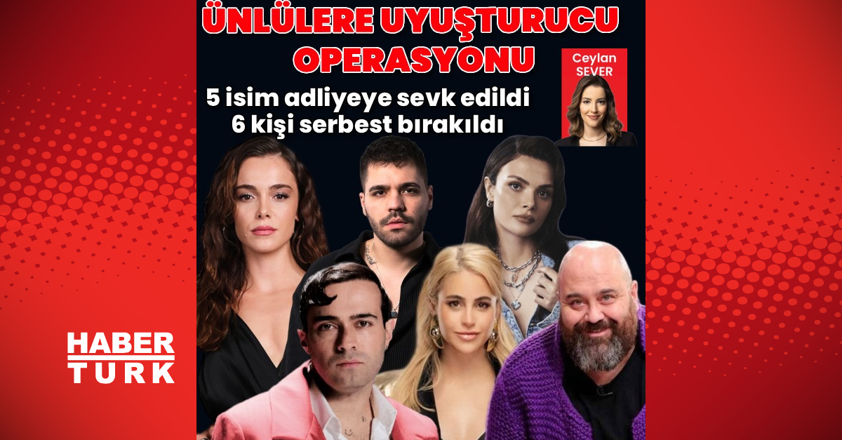 14 kişilik uyuşturucu operasyonu! Gözaltı kararı