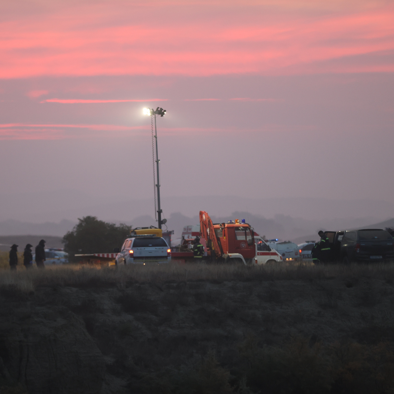 Gürcistan'da düşen uçakla ilgili açıklama