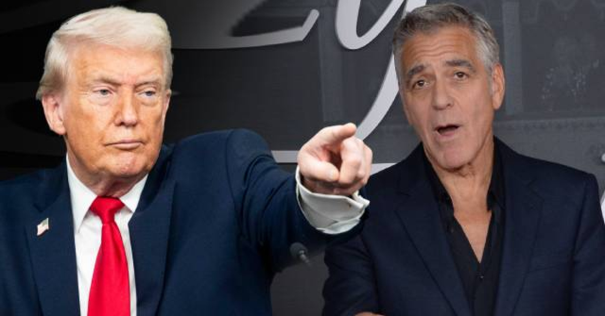 George Clooney ve Donald Trump arasında savaş suçları polemiği