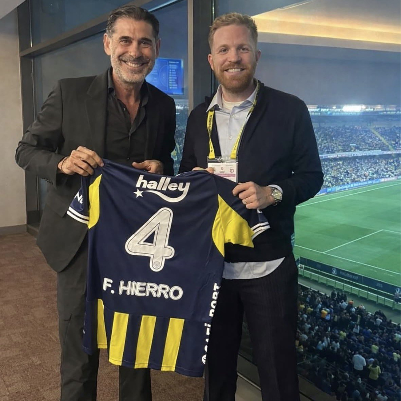 Hierro'dan F.Bahçe'ye ziyaret!