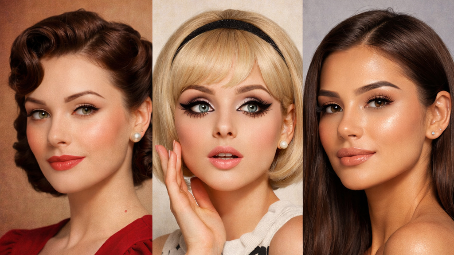 Her dönemin ayrı bir güzelliği var: İşte geçmişten günümüze makyaj trendleri