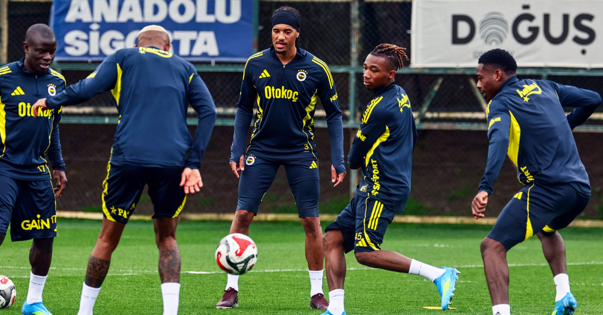 Fenerbahçe-Kayserispor antrenmanları devam ediyor