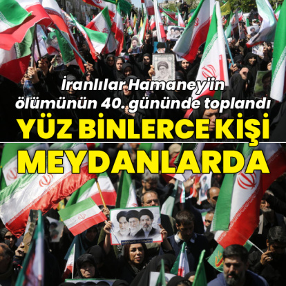 İranlılar Hamaney için meydanlarda