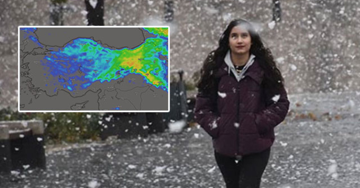 Kar yağmuru vesoğuk hava durumu - Haftalık öngörü