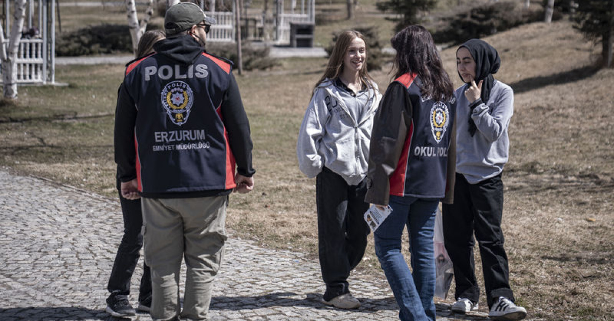 Erzurum'daokullar güvenliği arttırdı
