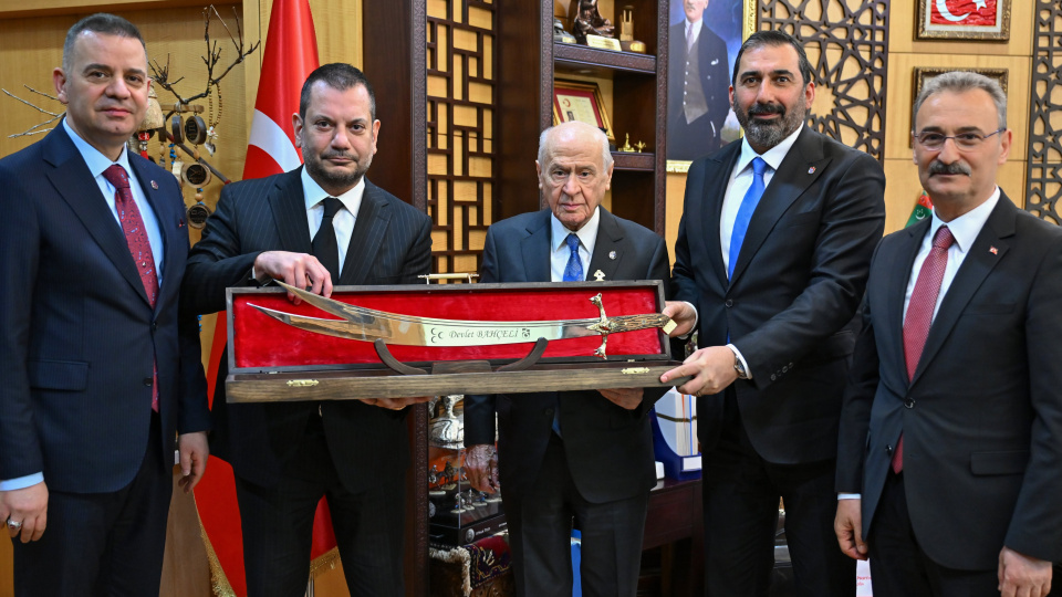 Ertuğrul Doğan'dan Devlet Bahçeli'ye ziyaret!