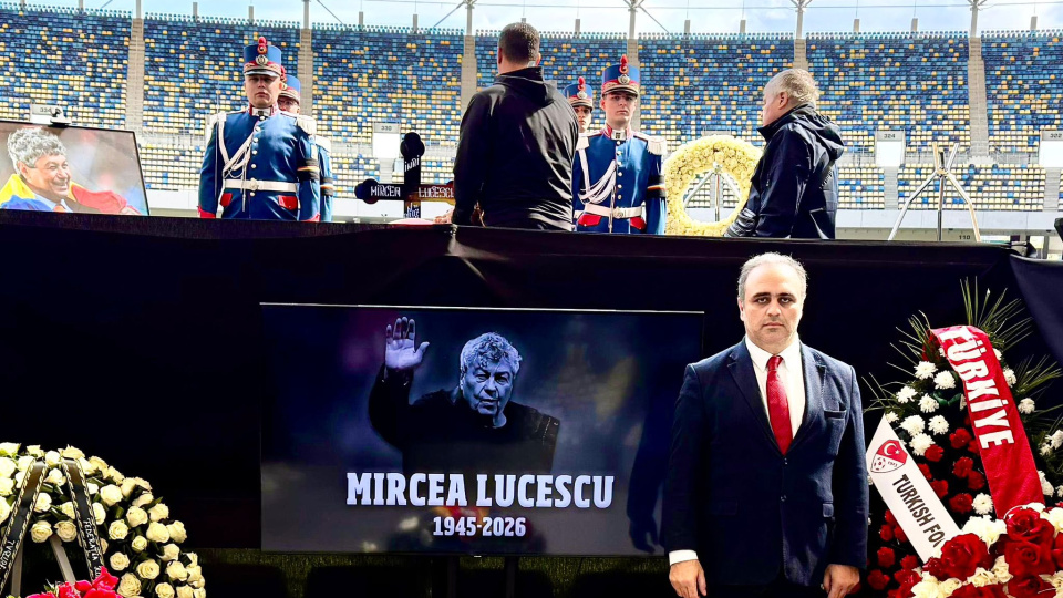 Ural Aküzüm, Lucescu'nun cenaze ve anma törenlerine katıldı