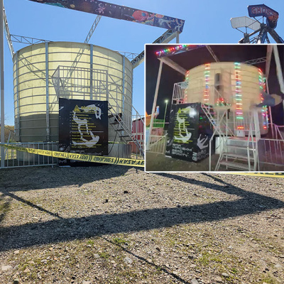 'Sıfır yer çekimi' sonu oldu... Lunaparkta ölüm kamerada!