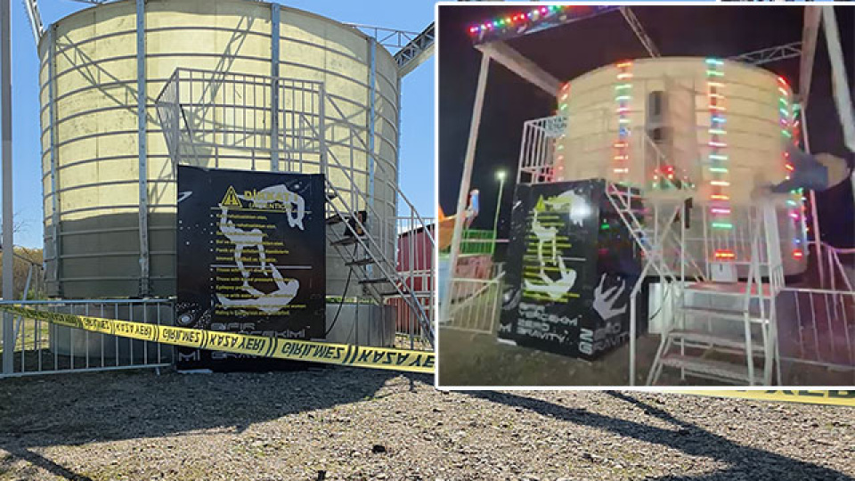 'Sıfır yer çekimi' sonu oldu... Lunaparkta ölüm kamerada!