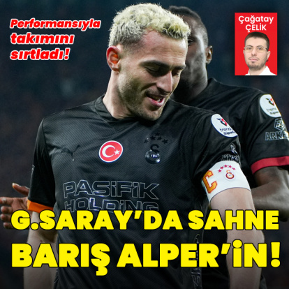 Barış Alper takımını sırtladı!