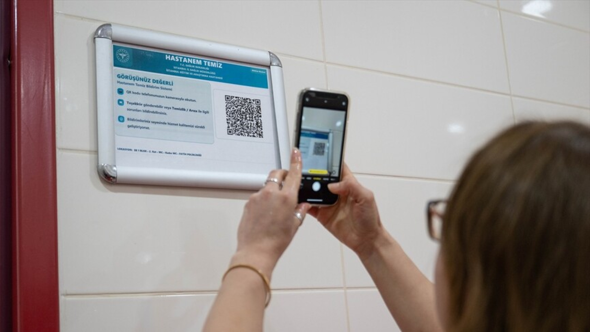 İstanbul'da Hastanelerde Temizlik ve Teknik Sorunlar QR Kodla Bildirilecek