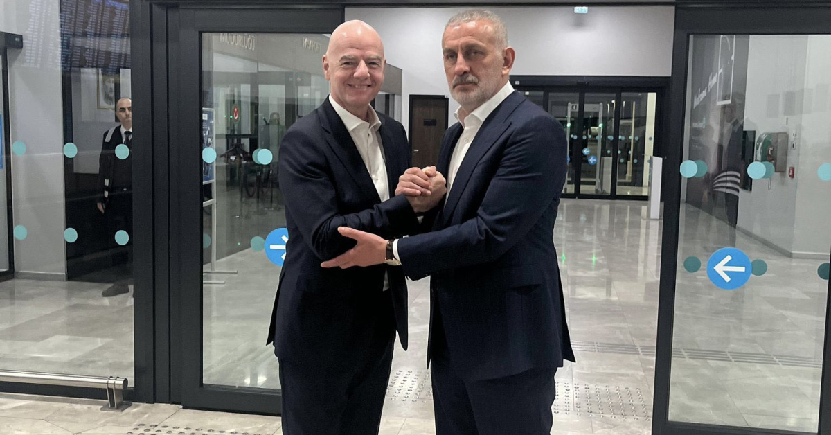 FIFA Başkanı Infantino, FIFA Arena'nın İstanbul açılışı!