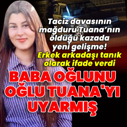 Erkek arkadaşı tanık olarak dinlendi