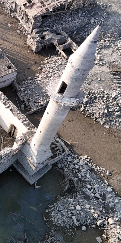 14 yıl sonra yüzeye çıkmıştı, yeniden sulara gömüldü