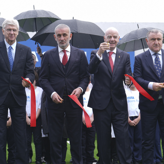 "FIFA Arena" projesinin açılışı yapıldı