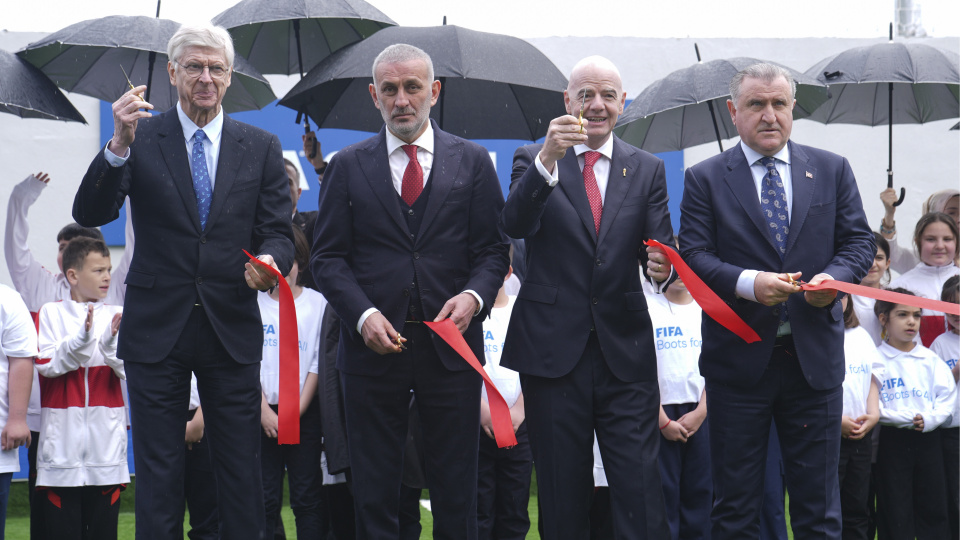 "FIFA Arena" projesinin açılışı yapıldı