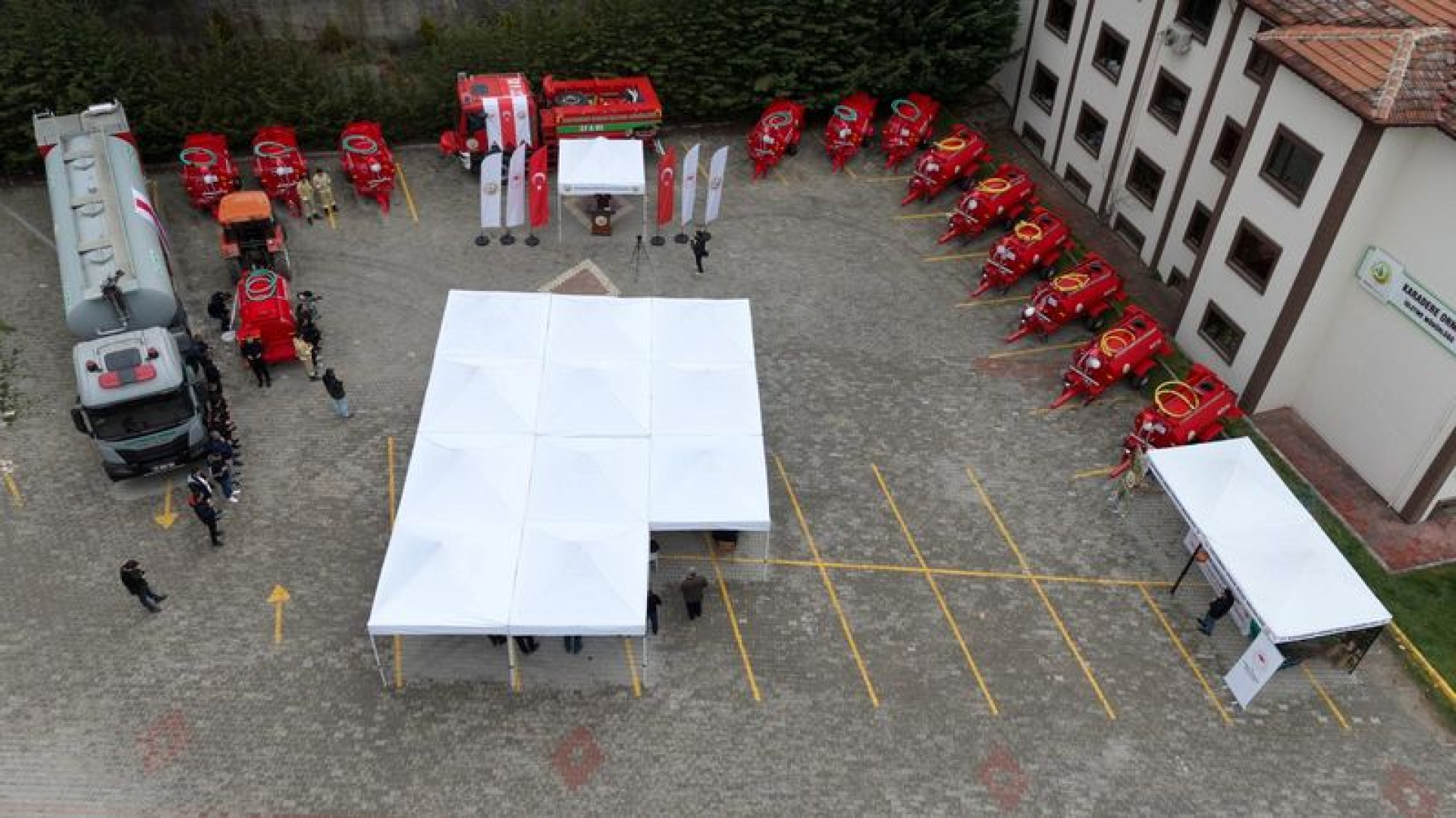 Orman yangınlarına karşı köylere su tankeri | Son dakika haberleri