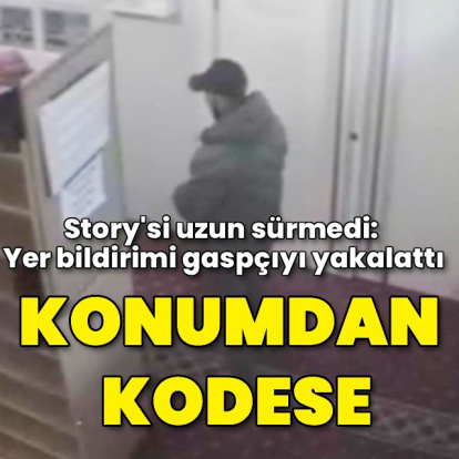Konum attı yakalandı