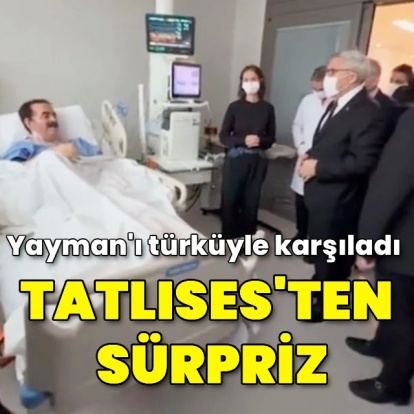 Tatlıses'ten sürpriz
