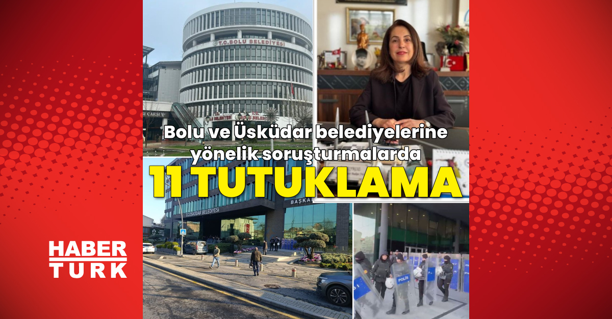 Bolu ve Üsküdar Belediyelerine Soruşturma Sonuçları