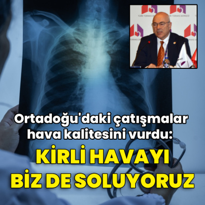 Ortadoğu'daki çatışmalar hava kalitesini vurdu! "Kirli havayı biz de soluyoruz"