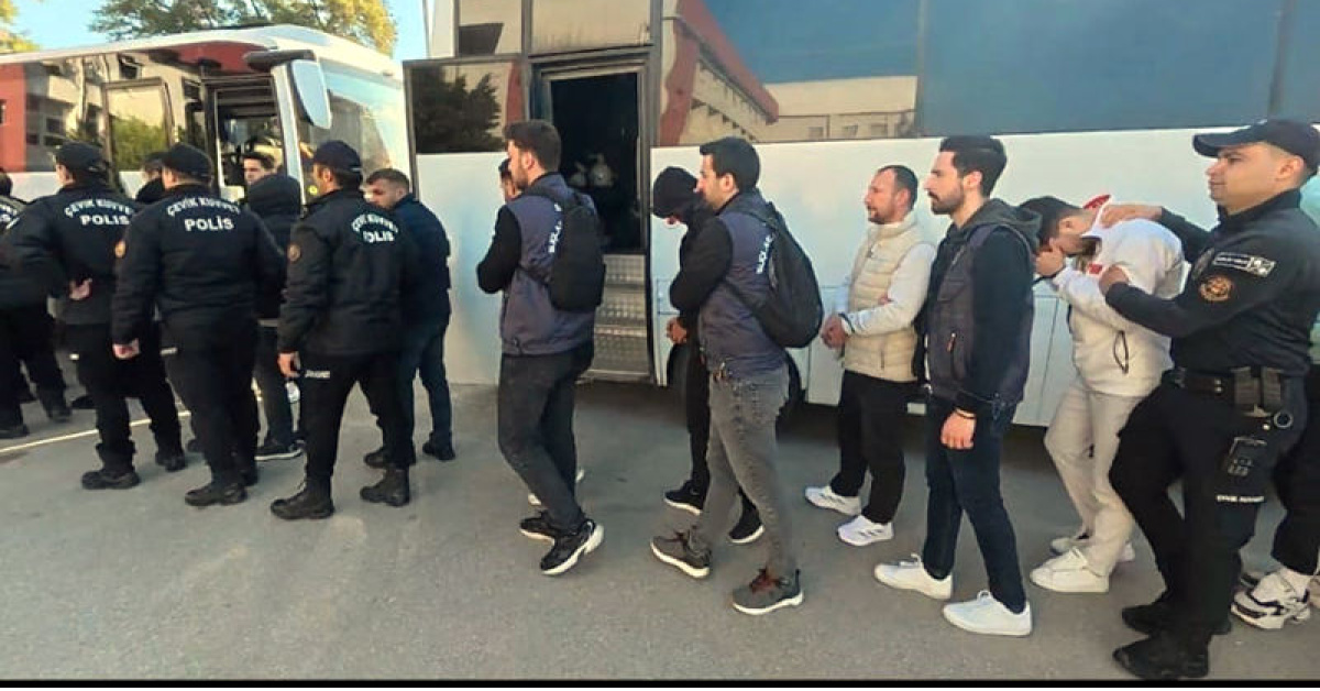 Adana merkezli operasyon sonucunda 86 kişi tutuklandı