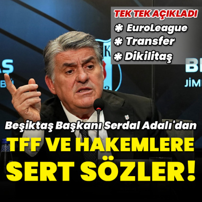 Serdal Adalı'dan sert sözler!
