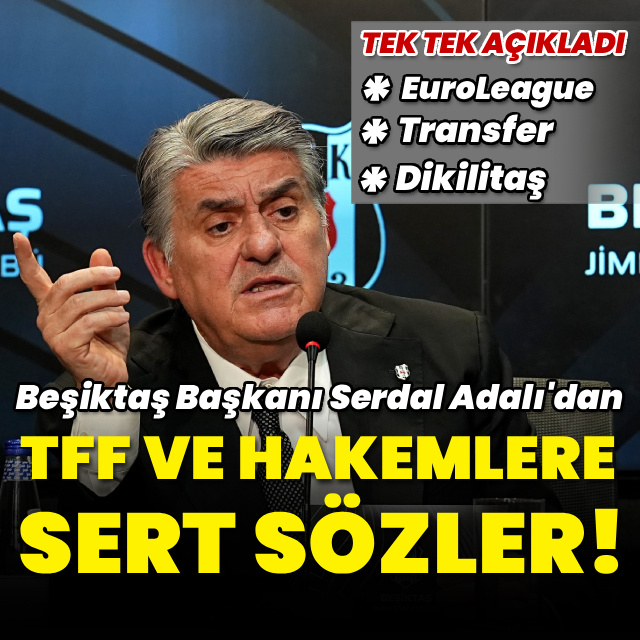 Serdal Adalı'dan sert sözler!