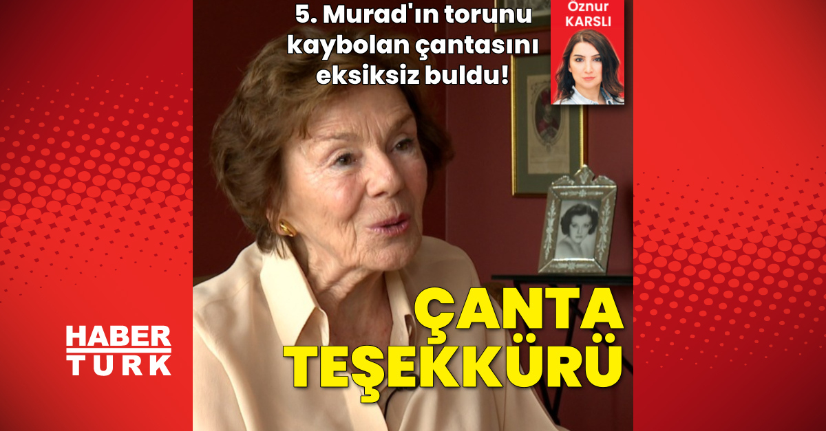 5. Murad'ın Torunu Kaybolan Çantasını Buldu!