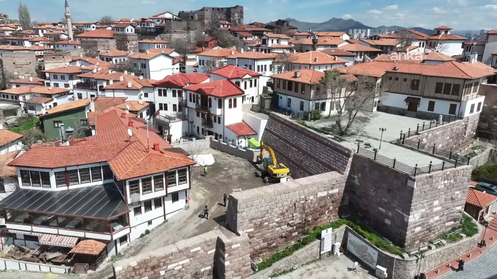 Ankara Kalesi'nde "Gastronomi Merkezi" | Son dakika haberleri