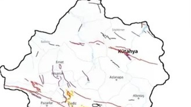 Kütahya deprem risk haritası