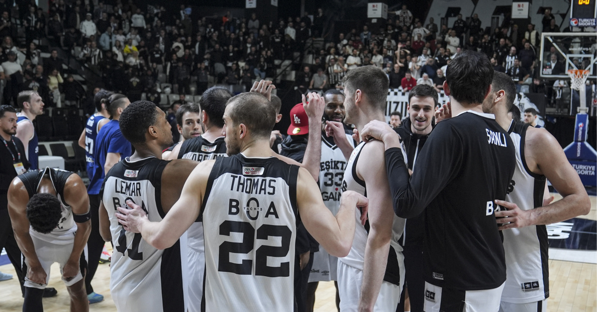 Beşiktaş GAİN Bahçeşehir Koleji'yi 87-80 yendi