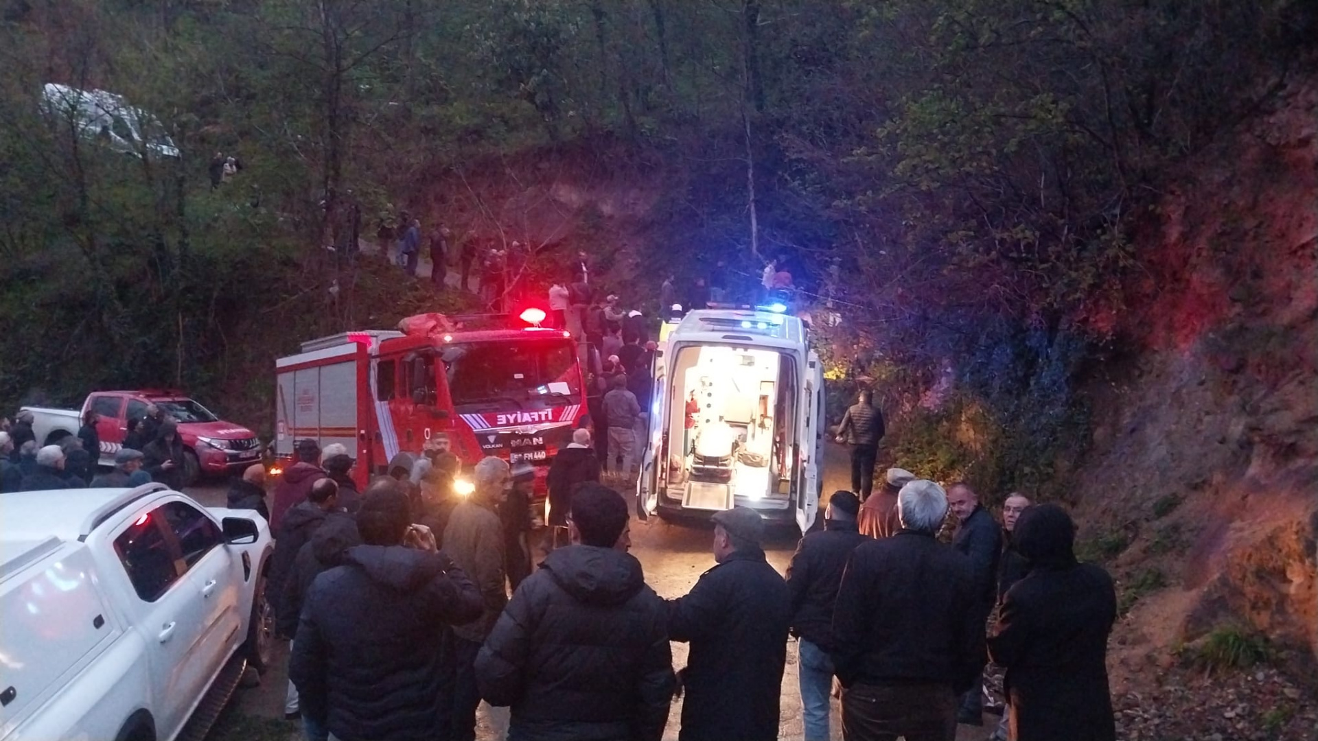 Ordu'da Acı Kazada Baba ve Kızı Hayatını Kaybetti, Bir Kişi Ağır Yaralı
