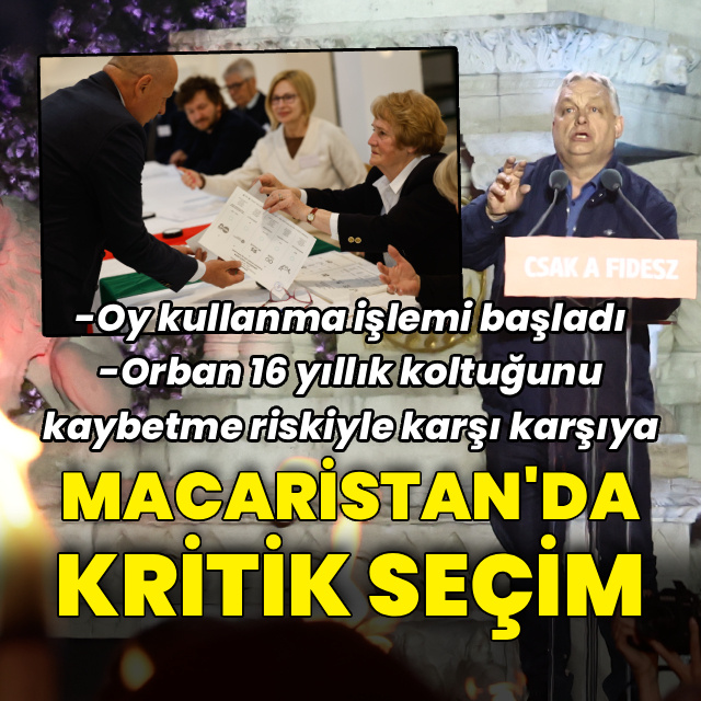 Macaristan'da kritik seçim