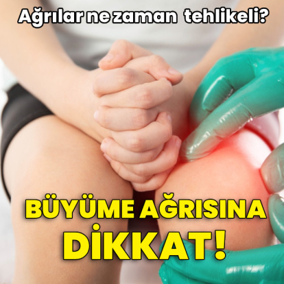 Çocuklarda büyüme ağrısına dikkat!