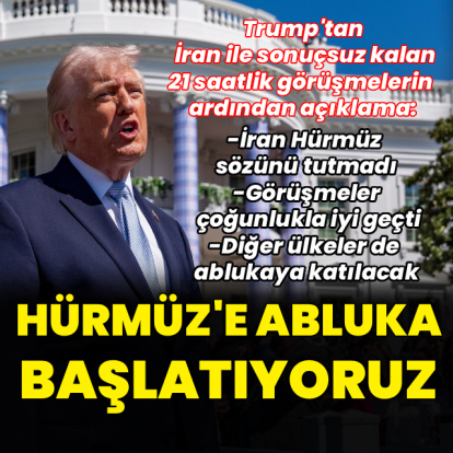 Trump: İran Hürmüz sözünü tutmadı