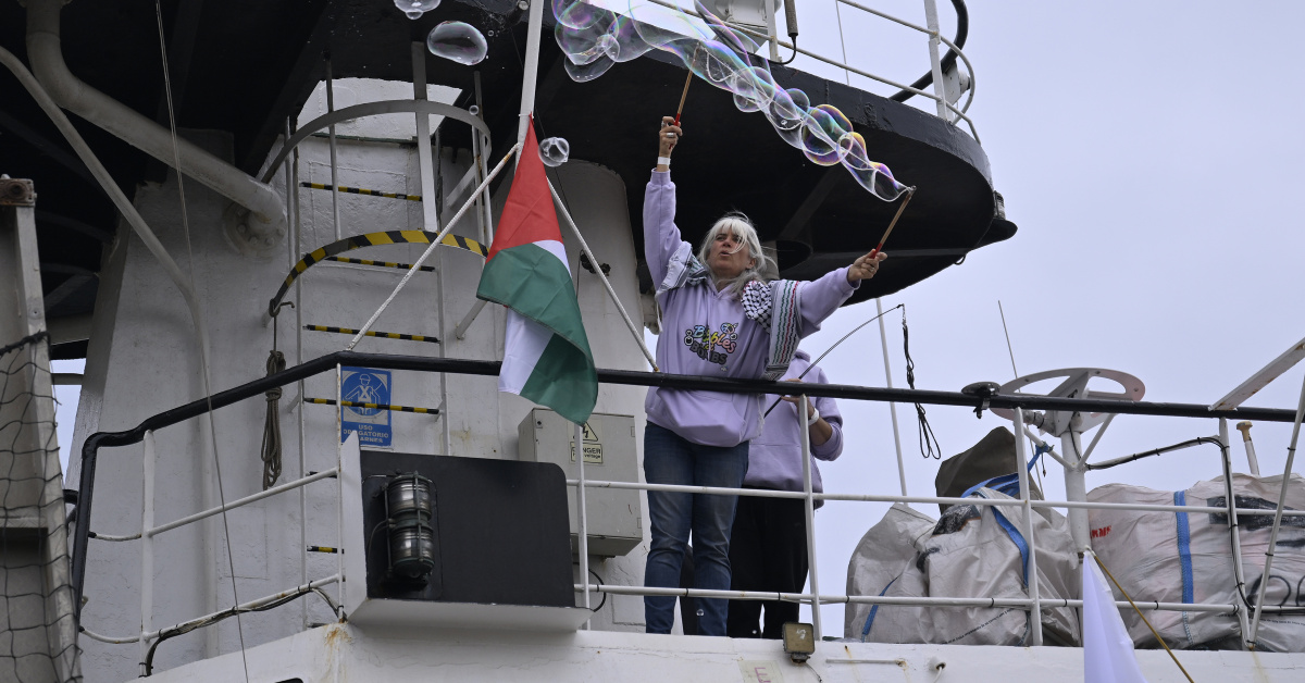 Küresel Sumud Filosu Barselona'dan Gazze'ye Yola Çıktı