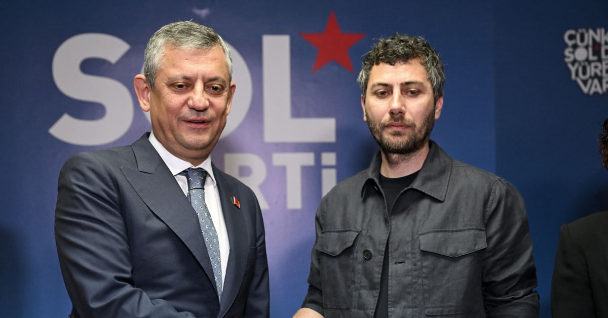 Özgürlük Partisi Genel Başkanı Özgür Özel ve Sol Parti'nin Ziyareti