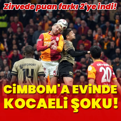 G.Saray'a Kocaeli şoku!