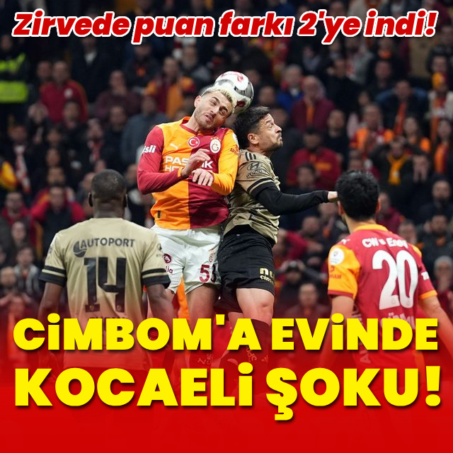 G.Saray'a Kocaeli şoku!