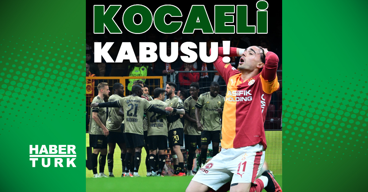 Galatasaray Kocaelispor'da Berabere Kalıyor!